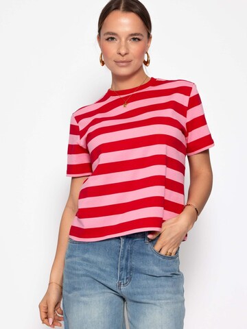 SASSYCLASSY Shirt in Red: front