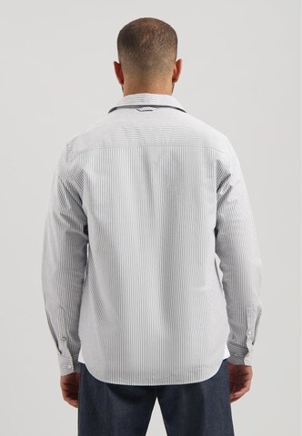 Dstrezzed Regular fit Button Up Shirt 'Evian' in Grey