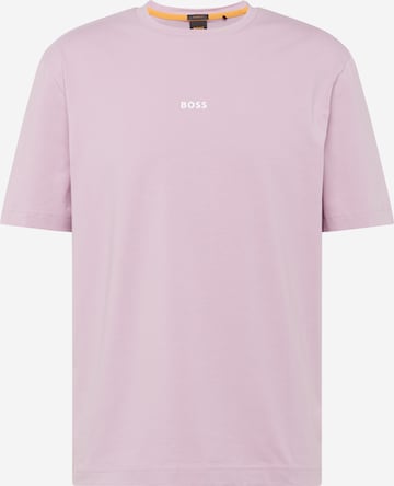 T-Shirt 'Chup' BOSS Orange en violet : devant