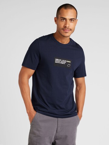 T-Shirt s.Oliver en bleu : devant