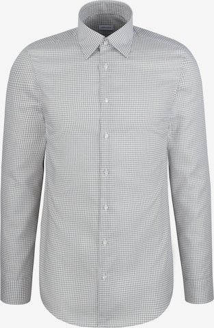 SEIDENSTICKER Hemd in Grau: Vorderseite