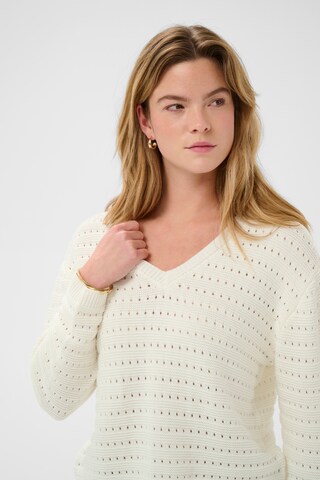 Kaffe Sweater 'Kametta' in White