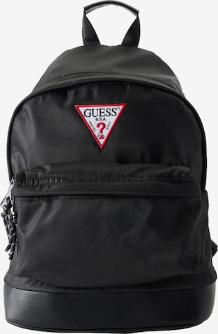 GUESS - Mochila en negro: frente