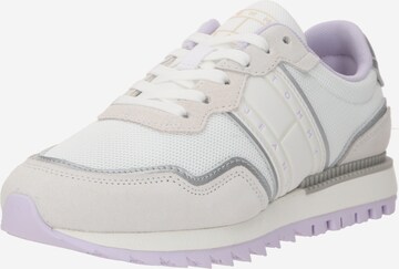 Baskets basses Tommy Jeans en violet : devant