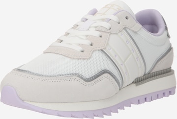 Baskets basses Tommy Jeans en violet : devant