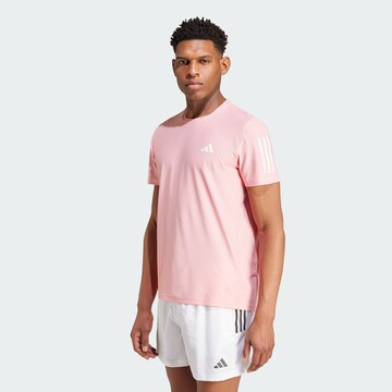 ADIDAS PERFORMANCE Performance Shirt 'Own the Run' in Pink
