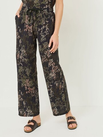 Loosefit Pantalon Tamaris en noir : devant