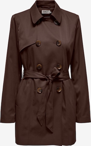 ONLY Overgangsfrakke 'ONLValerie' i brun: forside