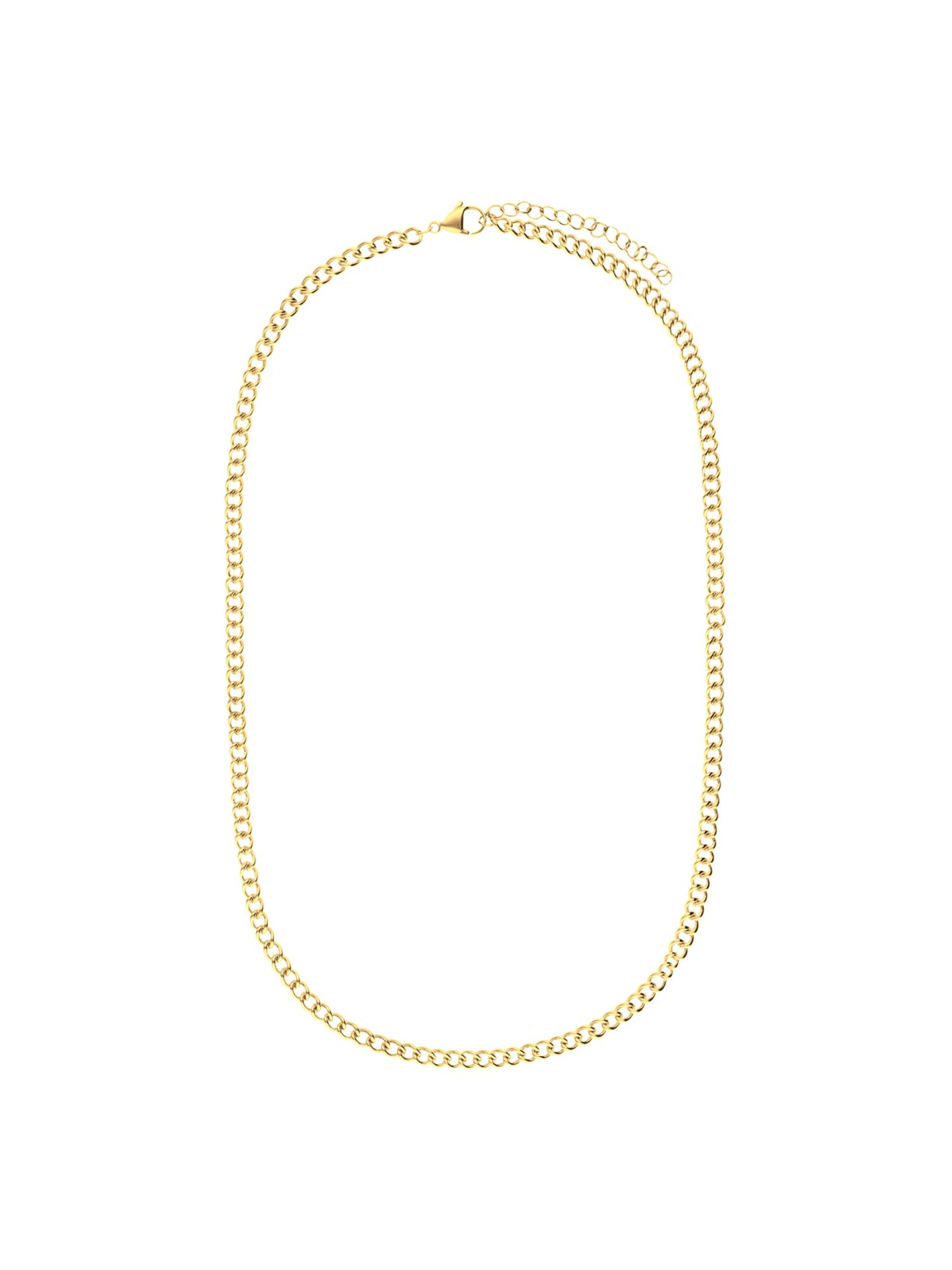 Lucardi Ketting in Goud: voorkant