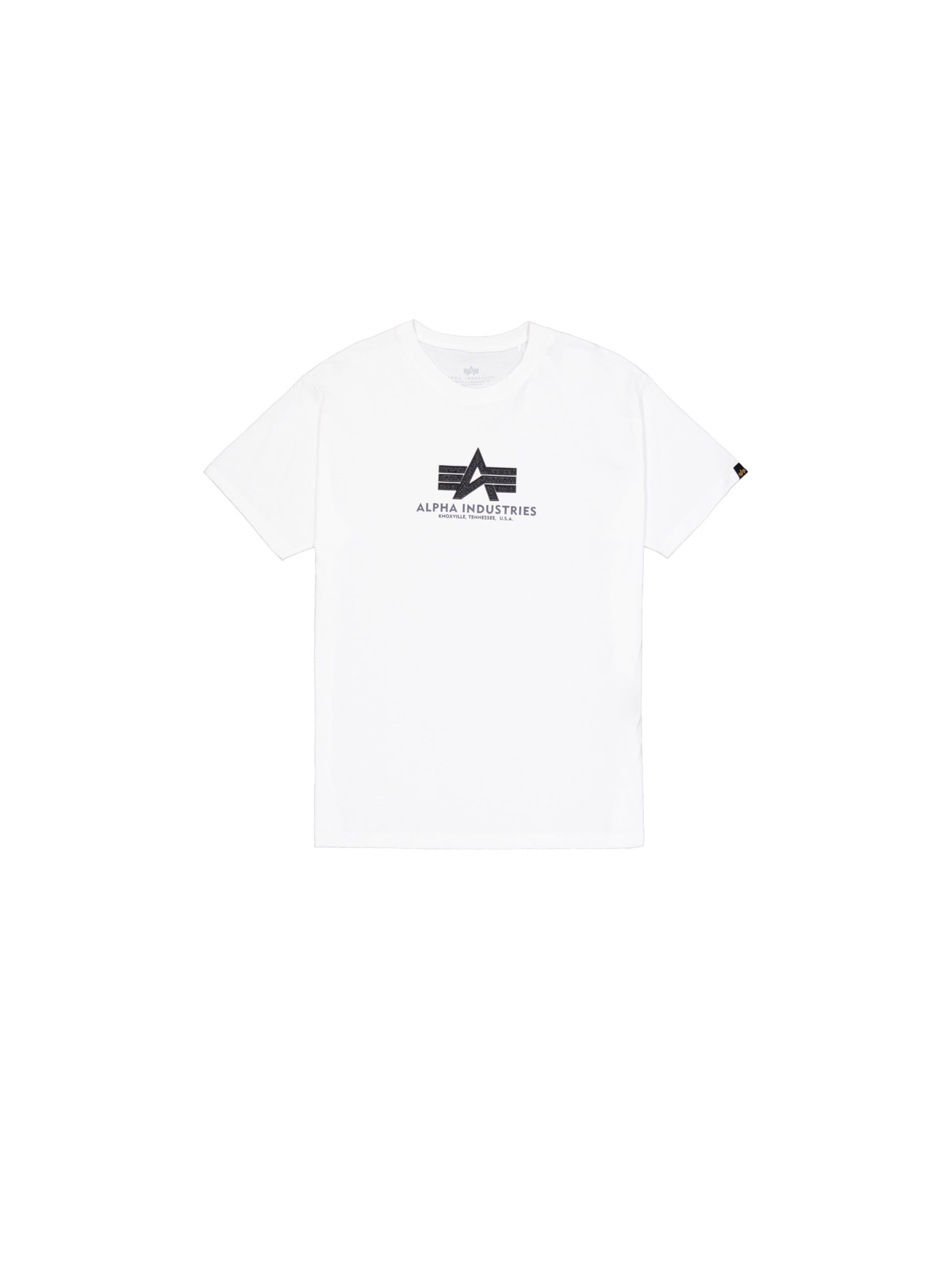 ALPHA INDUSTRIES - Camiseta en blanco: frente