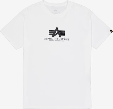 ALPHA INDUSTRIES Paita värissä valkoinen: etupuoli