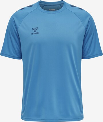 Hummel Functioneel shirt 'Poly' in Blauw: voorkant