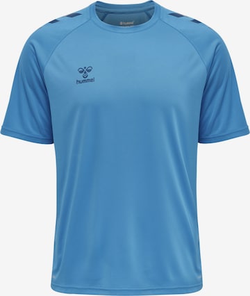 Hummel Performance Shirt 'Poly' in Blue: front