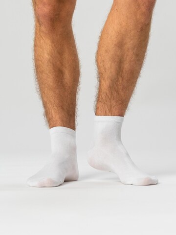 Copenhagen Bamboo Enkelsokken in Wit