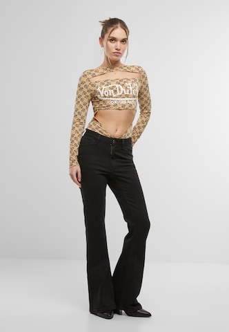 Shirtbody 'Piece' Von Dutch Originals en beige