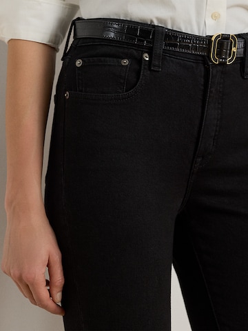 Lauren Ralph Lauren Slimfit Τζιν σε μαύρο