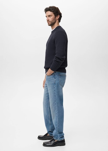 MANGO MAN Sweater 'Mars' in Blue