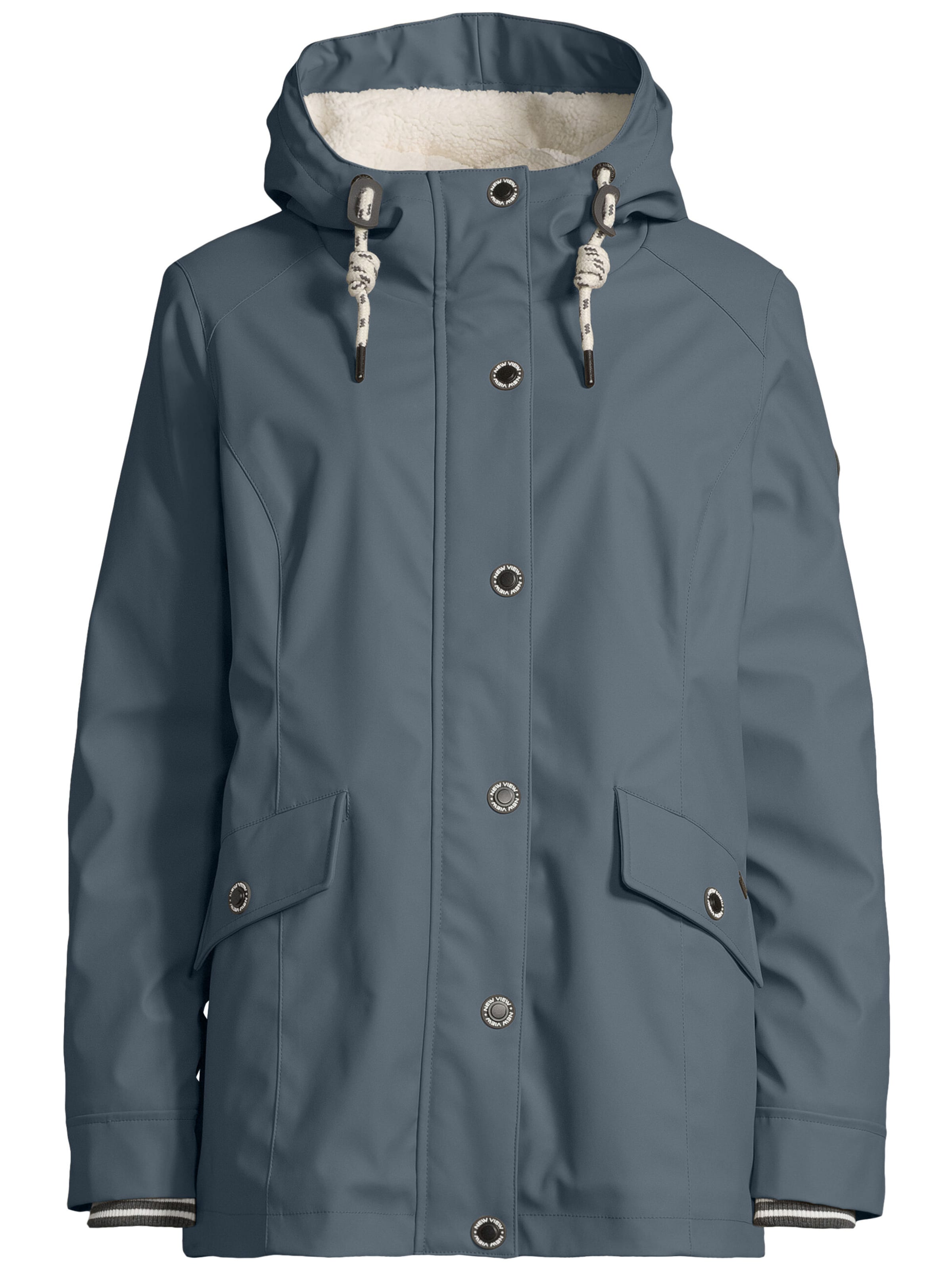 New View Functionele jas in Blauw: voorkant