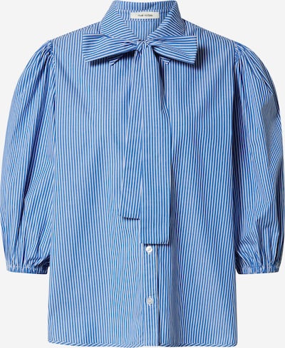 NUÉ NOTES Bluse 'Theo' w kolorze błękitny / białym, Podgląd produktu
