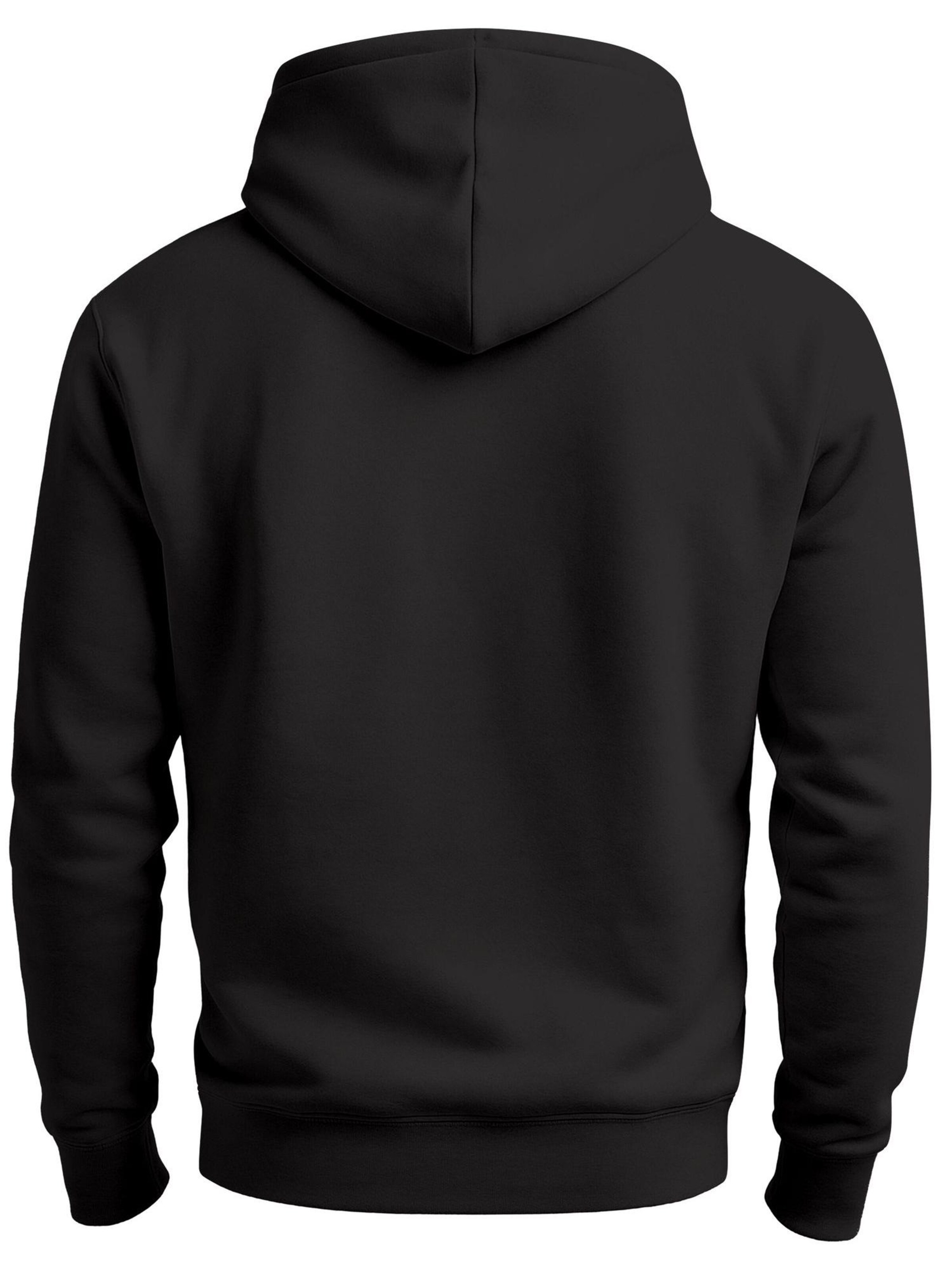 Neverless Sweatshirt 'California Republic' in Schwarz