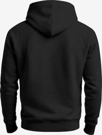 Neverless Sweatshirt 'Discover Norway' in Schwarz: Vorderseite