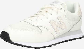 new balance Низкие кроссовки '500' в Белый: спереди