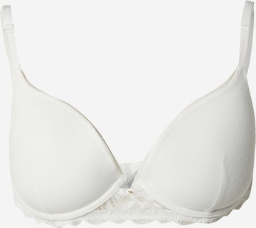 Invisible Soutien-gorge Women' Secret en blanc : devant