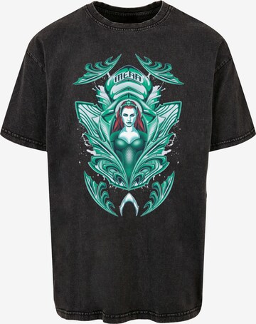 Maglietta 'Aquaman - Mera' di ABSOLUTE CULT in nero: frontale
