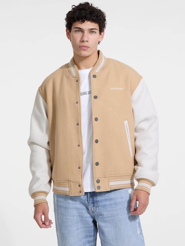 GUESS Between-Season Jacket in Brown: front