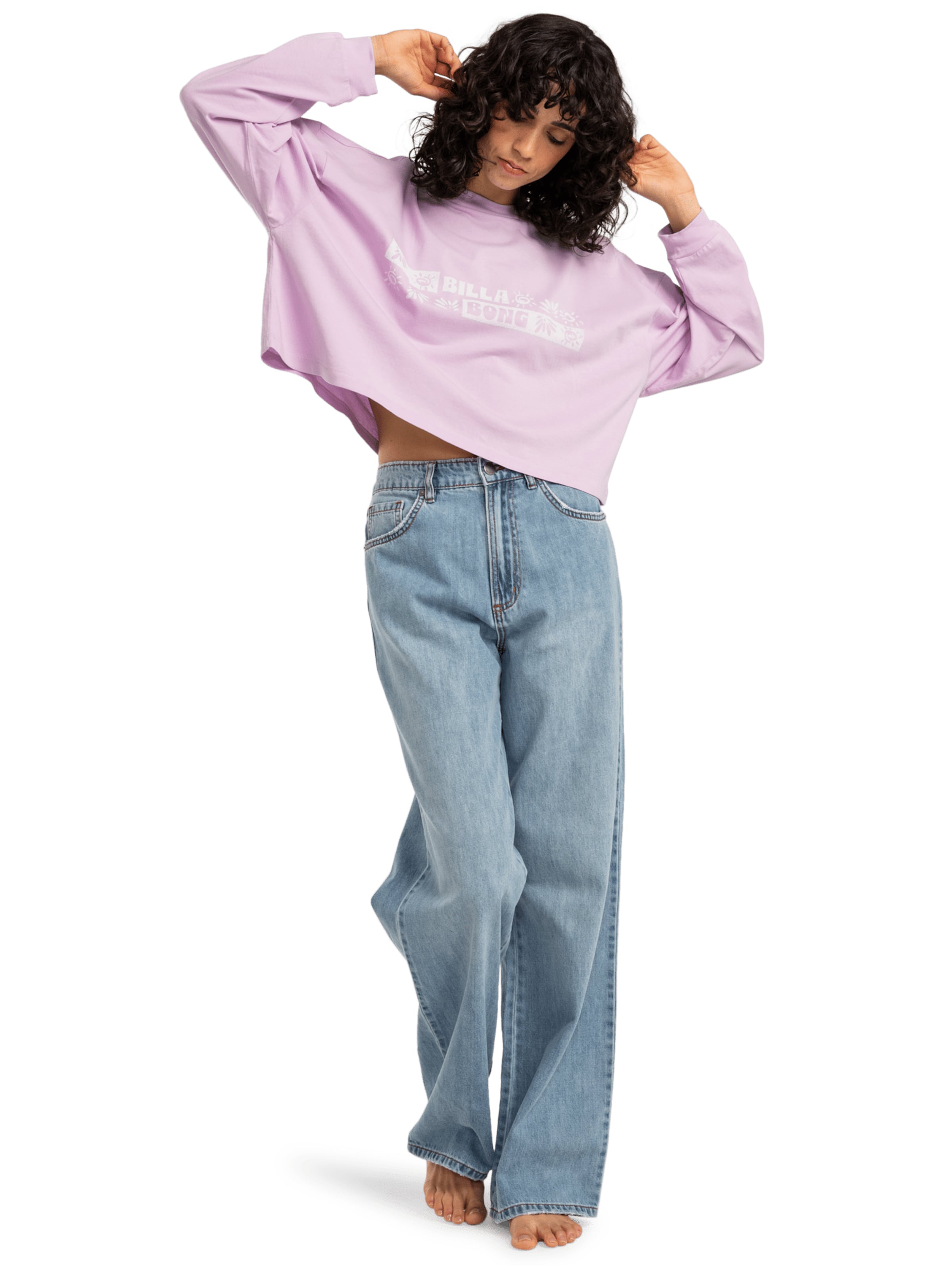 BILLABONG Shirt 'Easy Days' in Purple