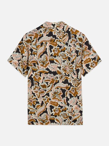 SCOTCH & SODA Regular fit Button Up Shirt in Brown