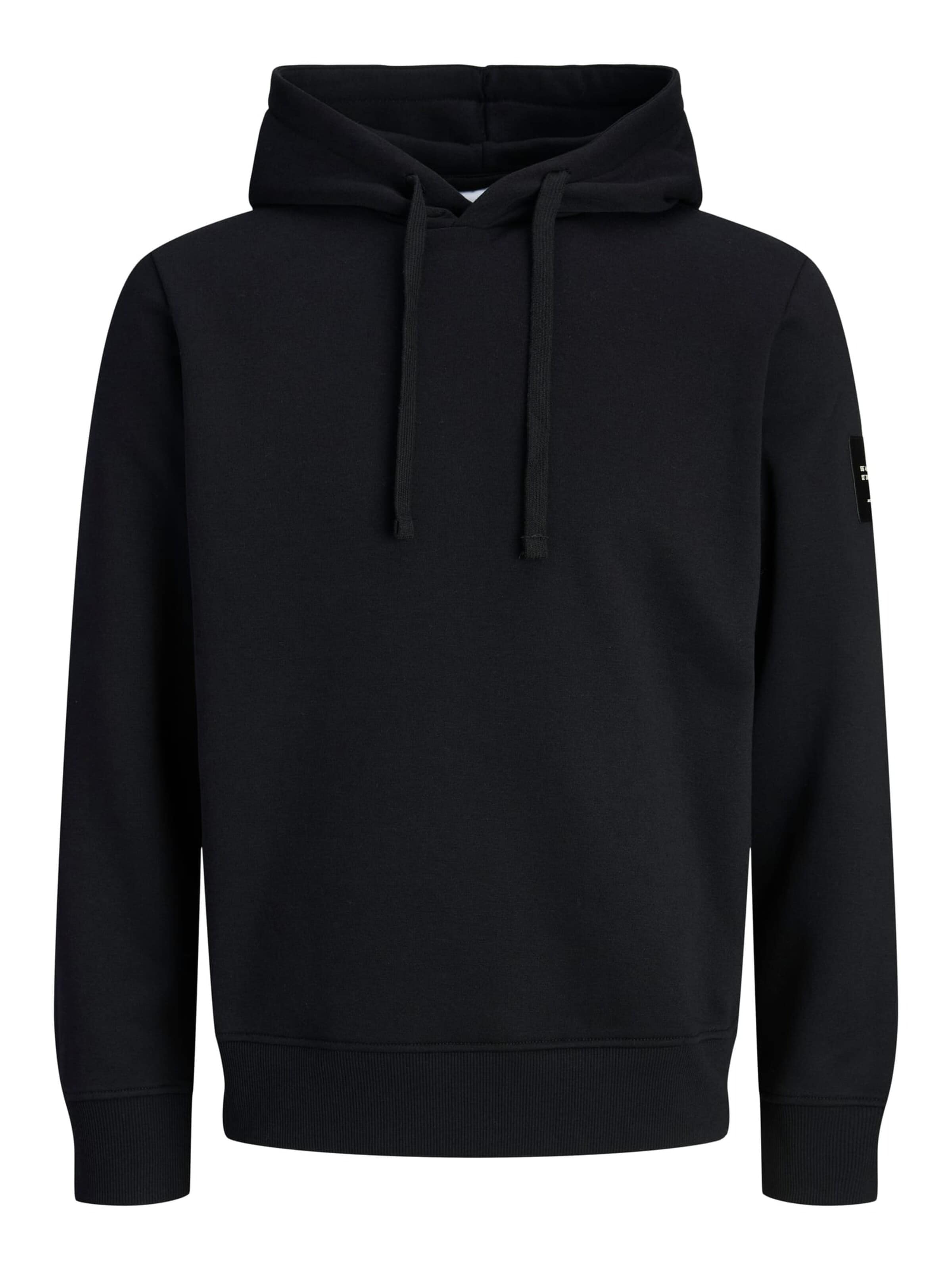 JACK & JONES Sweatshirt 'Cleveland' in Black: front