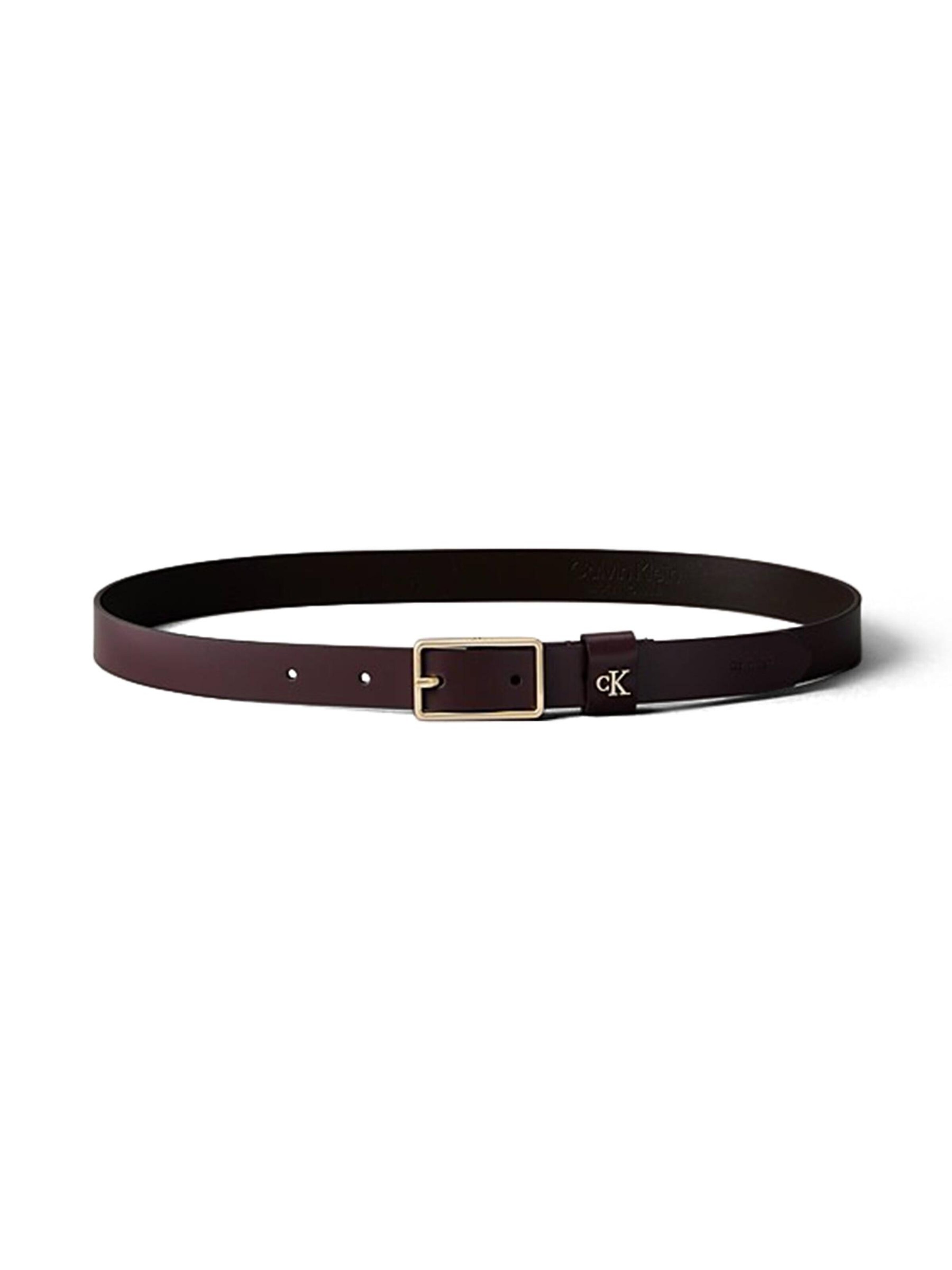 Ceinture 'LV04F7050G - CINTURA' Calvin Klein en marron : devant