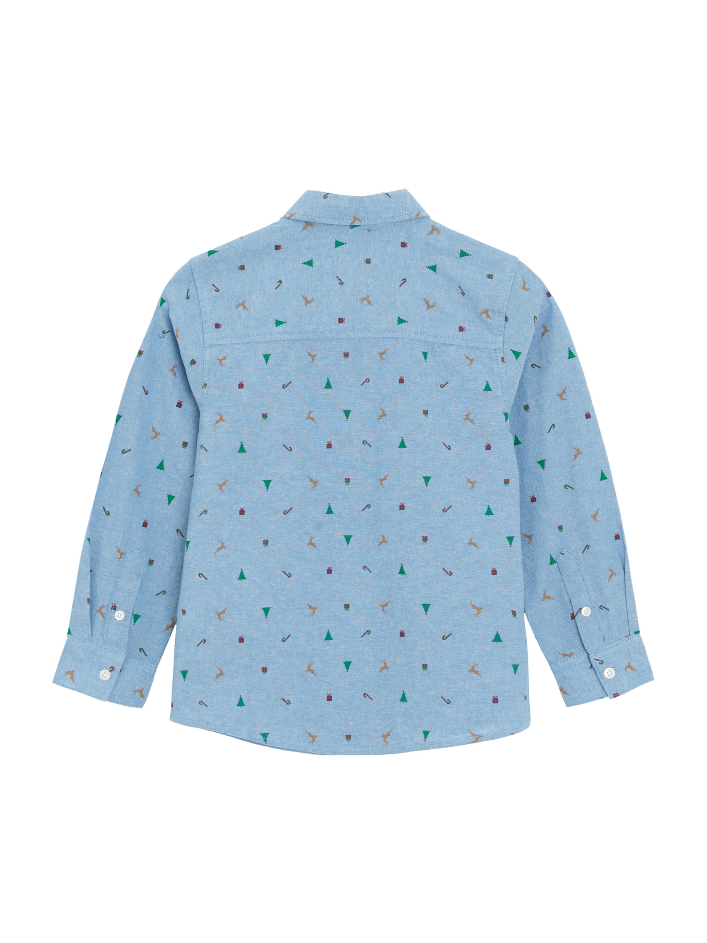 Cool Club Shirts i blå: tilbage