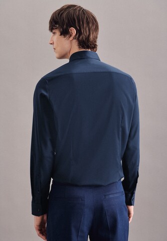 SEIDENSTICKER Slim fit Business shirt in Blue