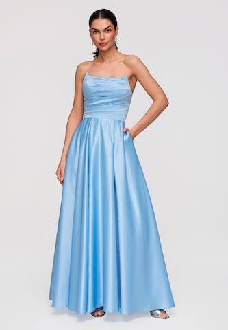 Robe de soirée Ombre en bleu