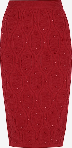 Jupe 'Fashion Look' faina en rouge : devant