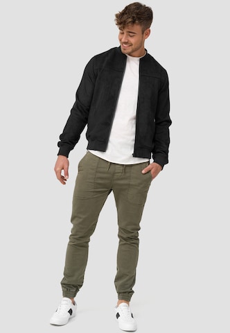 INDICODE JEANS Between-Season Jacket 'Ibon' in Black