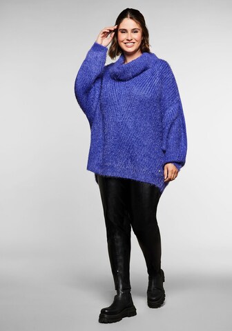 SHEEGO Sweater in Purple