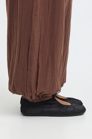 Regular Pantalon 'IHCALLIE' ICHI en marron