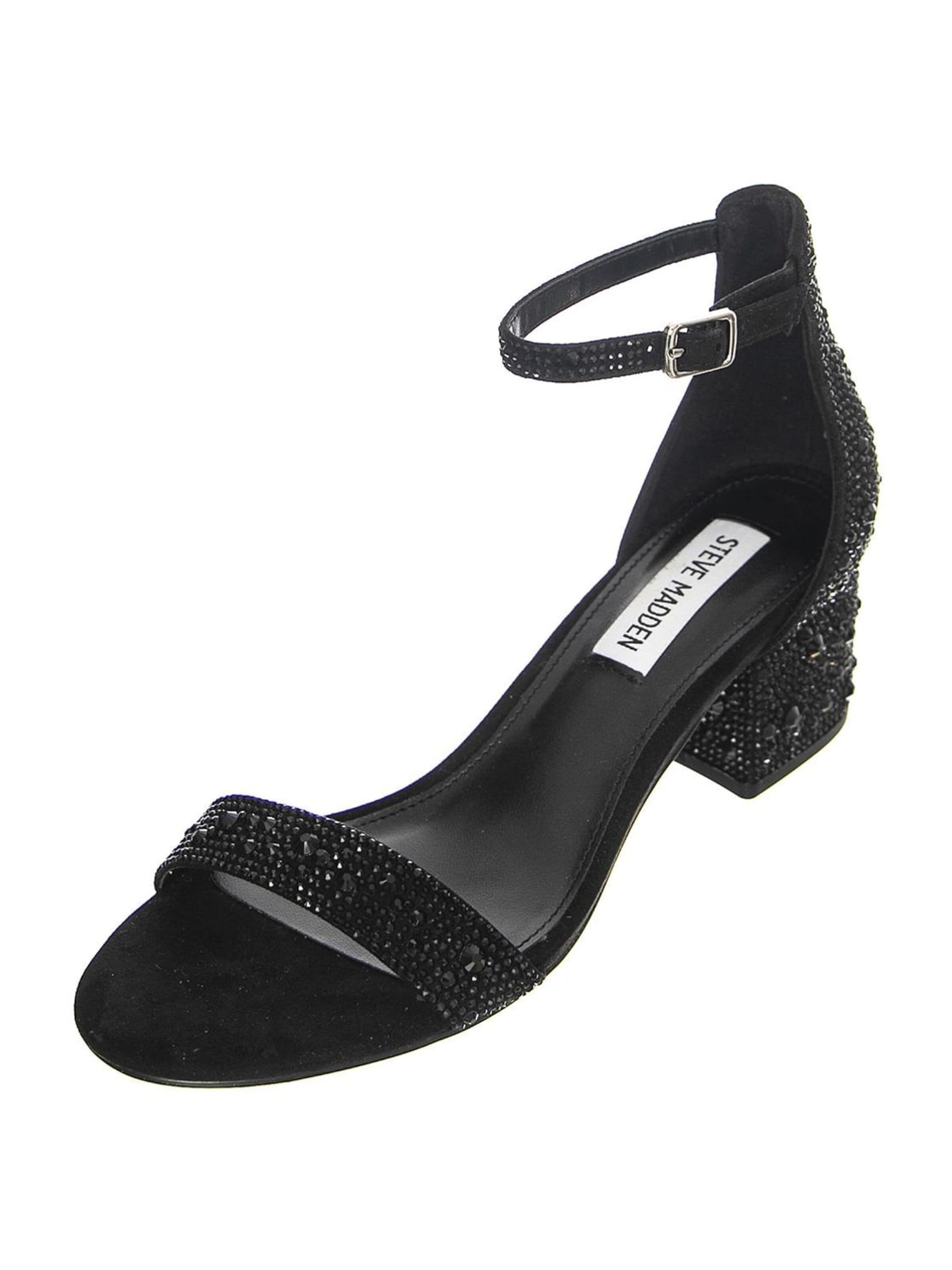 Sandalo 'Womens Irenee-G Black / Stone Sandals' di STEVE MADDEN in nero: frontale