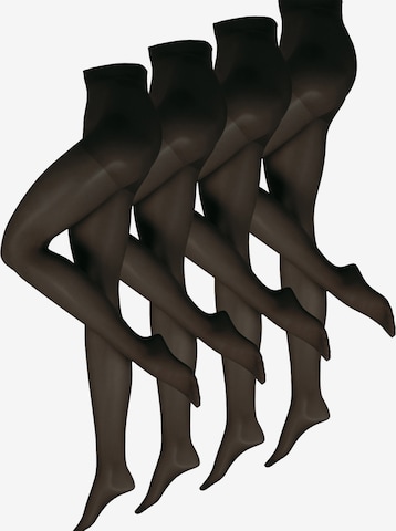 Nur Die Feinstrumpfhose ' Fit in Form, 40 Den ' in Schwarz: Vorderseite