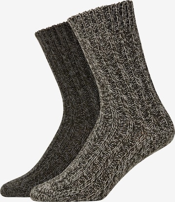 SNOCKS Socken in Grau: predná strana