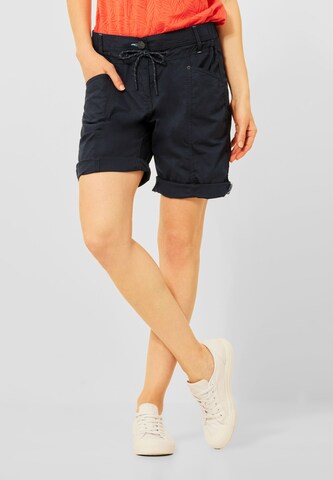 CECIL Regular Pants in Black: front