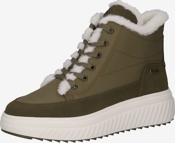 CAPRICE Stiefelette in Grün: Vorderseite