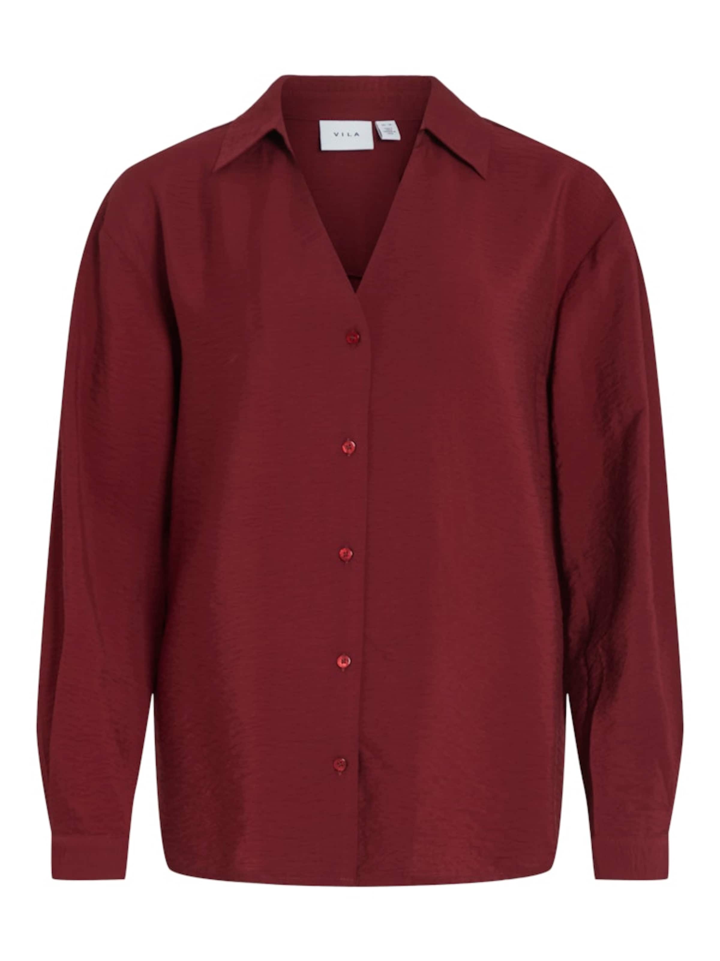 Chemisier 'VIDomira' VILA en rouge : devant