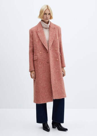 MANGO Between-Seasons Coat 'Beauty' in Pink