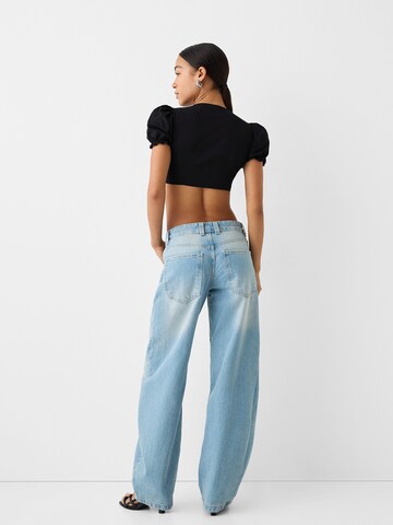 Camicia da donna di Bershka in nero