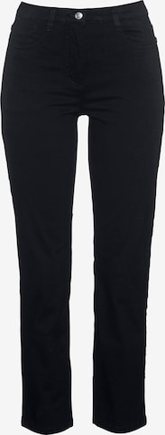 bonprix Slimfit Housut värissä musta: etupuoli
