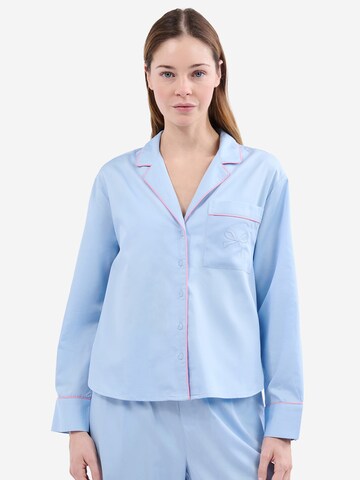 ETAM - Camiseta para dormir 'Lulea' en azul: frente